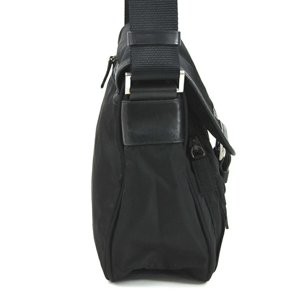 Prada crossbody shoulder bag black nylon - Picture 2 of 4